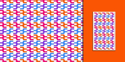 cheerful color seamless vector pattern background