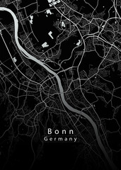 Bonn Germany City Map