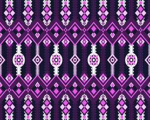 Abstract Designs from Asian Geometric Shapes are used to Destroy Background Fabrics and Carpets.