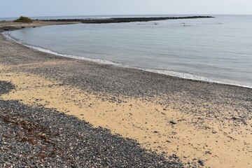 A beautiful beach in the island of Fuerteventura