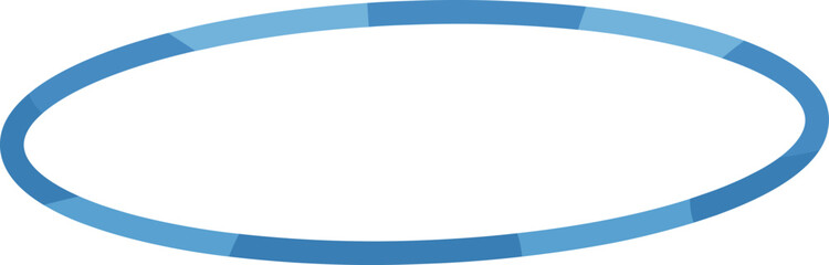 Hula Hoop Cartoon Illustration