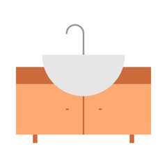 cupboard with sink icon