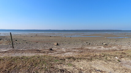 Low tide Nordic beach 