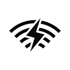 Fast wireless internet vector information sign