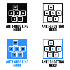 "Anti-Ghosting NKRO" vector information sign