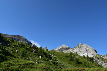 Fototapeta premium mountain landscape with sky