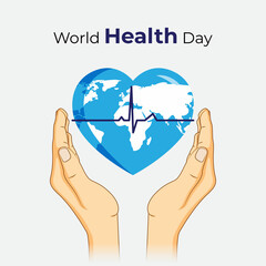 Vector illustration for world health day