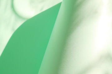 pastel green paper background