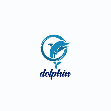 Dolphin logo Images, Stock Photos  Vectors | Shutterstock