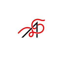 monoline logo or monogram A for business or corporate agency, consultancy, fashion, entertainment, transportation, technology, construction, manufacturing, industry, jewelry, hotel, education
