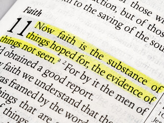 Hebrews chapter 11 verse 1