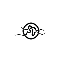 monoline or monogram logo for business or corporate agency, consultant, fashion, entertainment, transportation, technology, construction, manufacturing, industry, jewelry, hotel, education