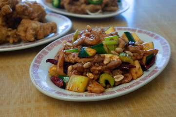 Chinese food feast