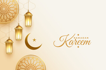 arabic ramadan kareem eid festival greeting design