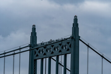 Robert F. Kennedy Bridge - New York, NY and the Manhattan Skyline 