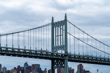 Robert F. Kennedy Bridge - New York, NY and the Manhattan Skyline 