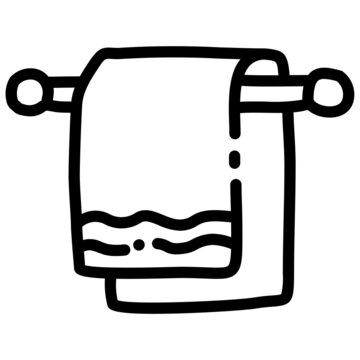 recommend clip art: handdrawn towel icon