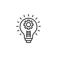 Inspiration icon in vector. logotype