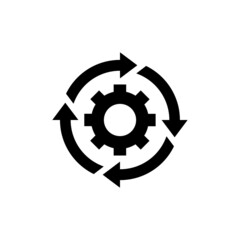 Optimization icon in vector. logotype