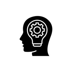 Idea Generation icon in vector. logotype