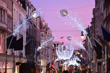 Christmas Bond Street, London