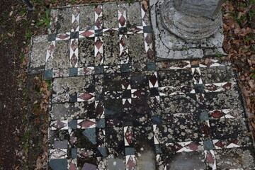 The ruins of Villa Adriana, Tivoli Italy
