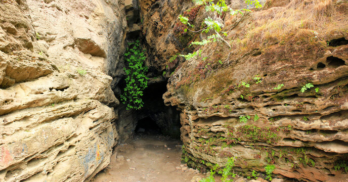 Stepan Razin's cave in Baku.