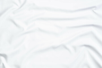 Obraz premium white fabric texture background,crumpled white cloth background.