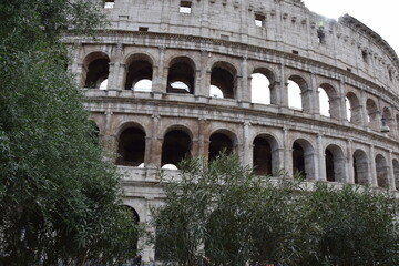 Naklejka premium The Colosseum in Rome Italy