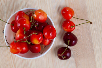harvested and used in cooking cherry harvest