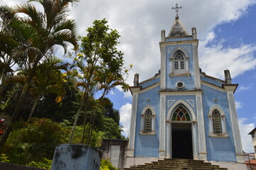 Fototapeta na wymiar Igreja Nossa Senhora do Rosário em Lagoa Dourada