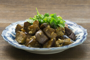 ナスの紅焼醤油炒め 紅焼茄子	
