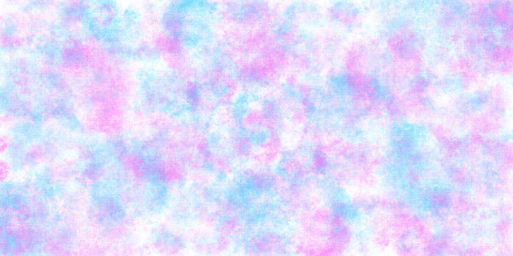 Fototapeta abstrakcyjne tło akwarela w pastelowych kolorach różu i niebieskiego, cukierkowe, kolorowe tło