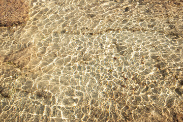 abstract sea water structure texture light waves surface