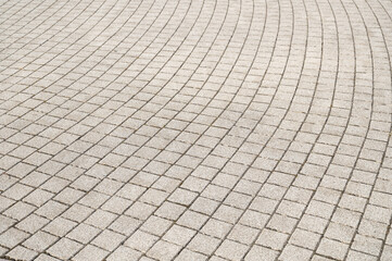 公園のタイル模様