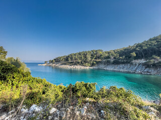 Strand von Drenje  Istrien Kroatien