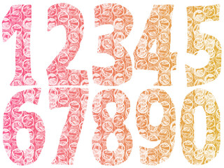 数字気泡緩衝材赤黄