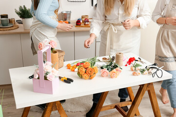 Flowers from the soap