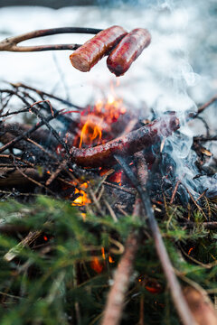Surwiwal w lesie, ognisko - weekend przygoda