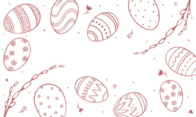 seamless easter pattern