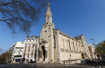 Notre-Dame-d'Auteuil is a Roman Catholic church on the Auteuil hill in the 16e arrondissement de Paris.