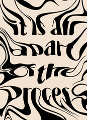 Modern abstract background or card template in modern and bright colors, in popular art style