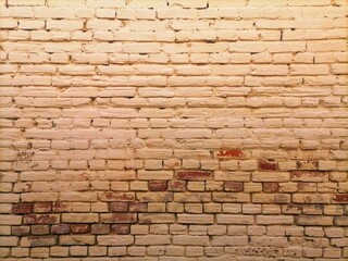 Yellow brick wall