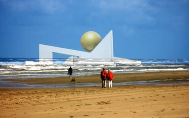 Obraz premium Paesaggio fantascientifico