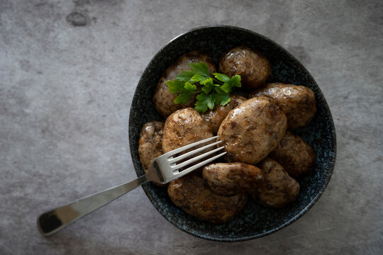 Mombar in ِArabic or what is also called Fawaregh is simply stuffed sheep sausages with rice and hummus