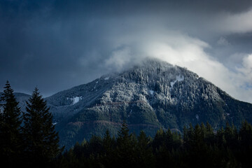 PNW Washington Mountain and Skyscapes Moody Landscape