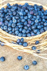 Fresh Ripe Blueberries