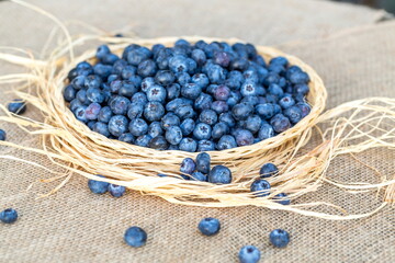 Fresh Ripe Blueberries