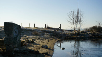 Rivers skyline