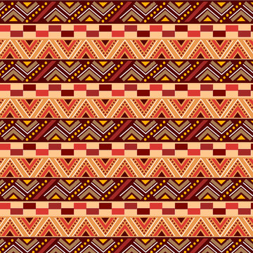 Seamless African Pattern Design